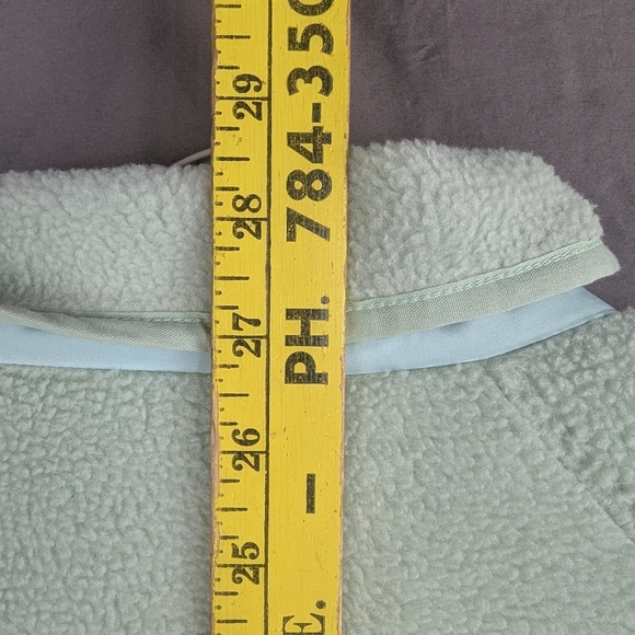 Zyia Mint Green Large Fleece Jacket In Great Condition - Picture 12 of 12